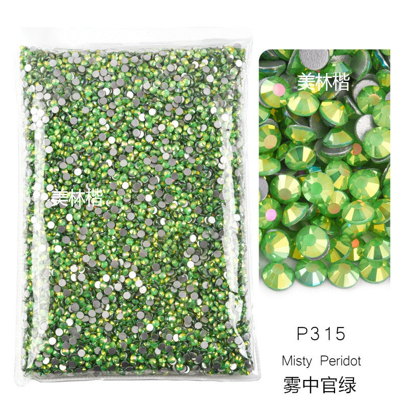 ( P312 - P359 ) Bulk Bag 14400pcs - Glass Rhinestones
