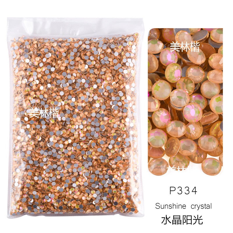 ( P312 - P359 ) Bulk Bag 14400pcs - Glass Rhinestones