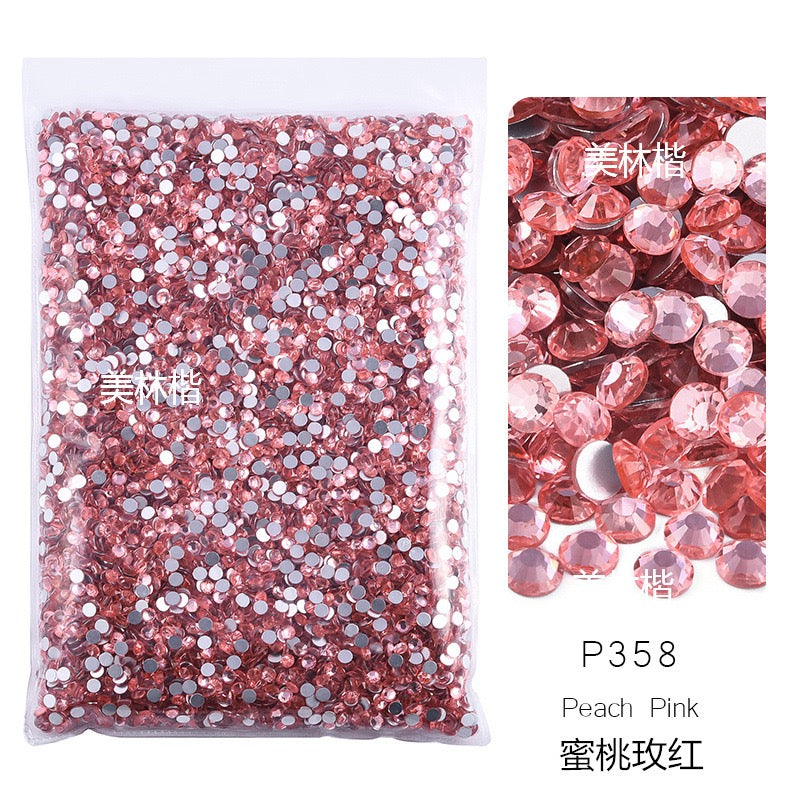 ( P312 - P359 ) Bulk Bag 14400pcs - Glass Rhinestones