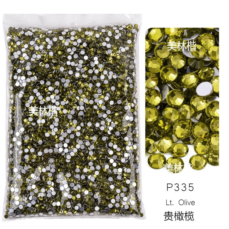 ( P312 - P359 ) Bulk Bag 14400pcs - Glass Rhinestones