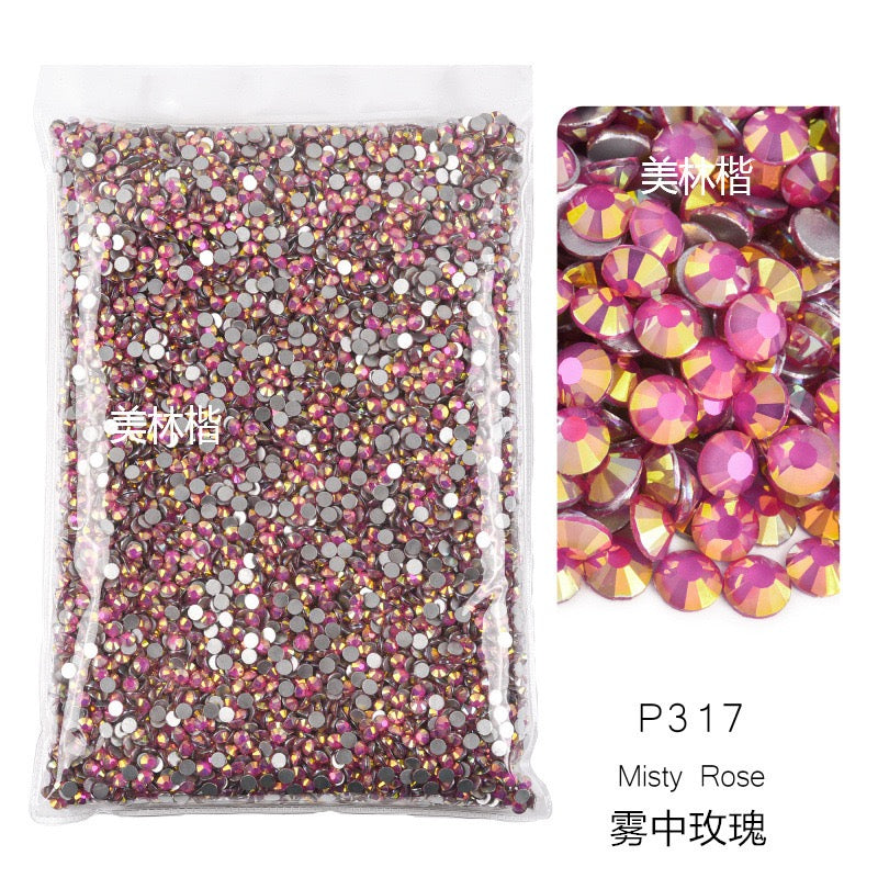 ( P312 - P359 ) Bulk Bag 14400pcs - Glass Rhinestones