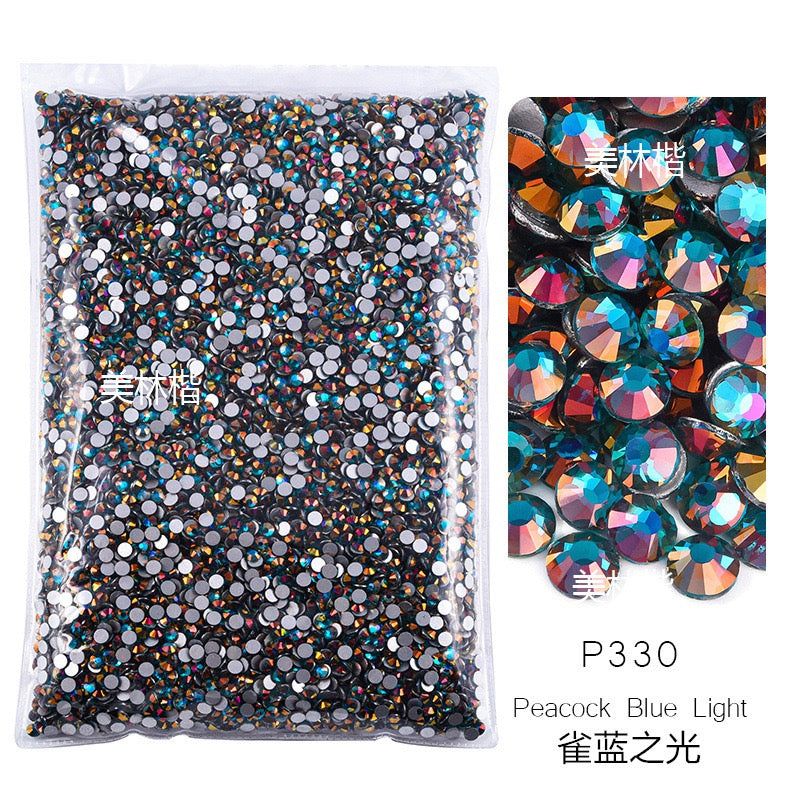 ( P312 - P359 ) Bulk Bag 14400pcs - Glass Rhinestones