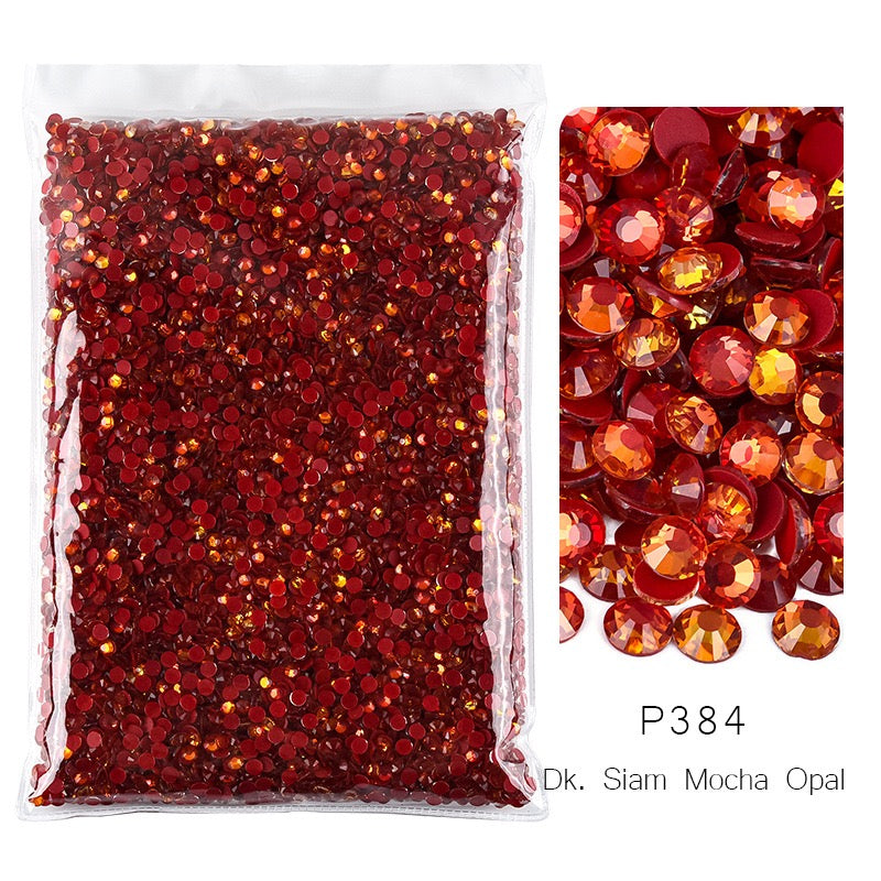 ( P360 - P394 ) Bulk Bag 14400pcs - Glass Rhinestones