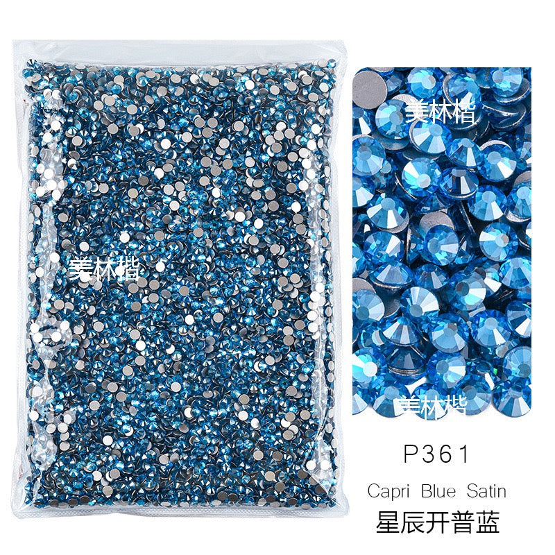 ( P360 - P394 ) Bulk Bag 14400pcs - Glass Rhinestones