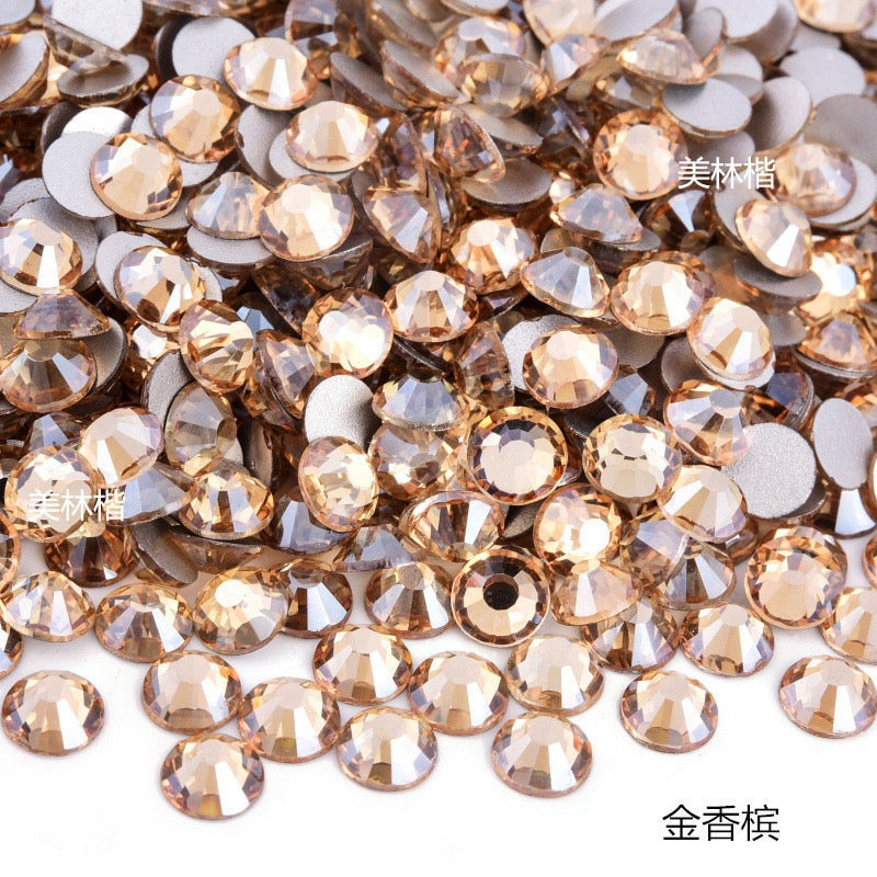 ( P360 - P394 ) Bulk Bag 14400pcs - Glass Rhinestones