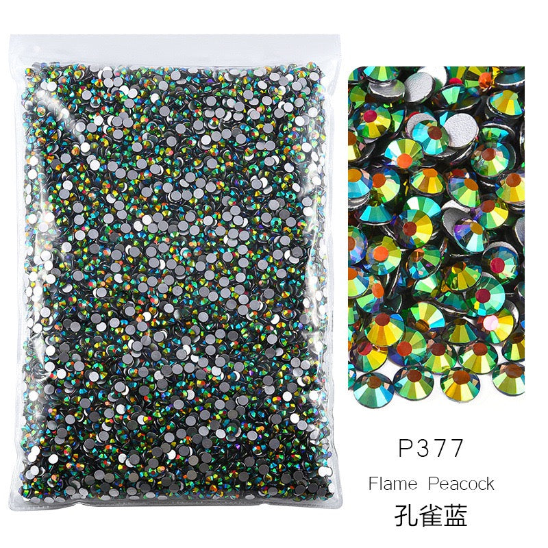 ( P360 - P394 ) Bulk Bag 14400pcs - Glass Rhinestones