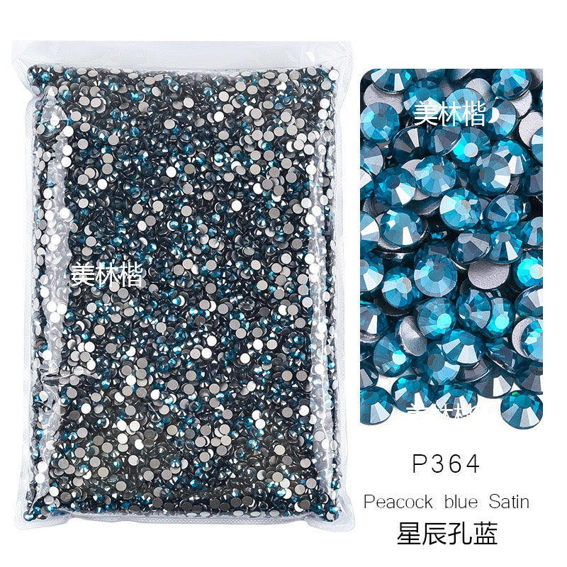 ( P360 - P394 ) Bulk Bag 14400pcs - Glass Rhinestones