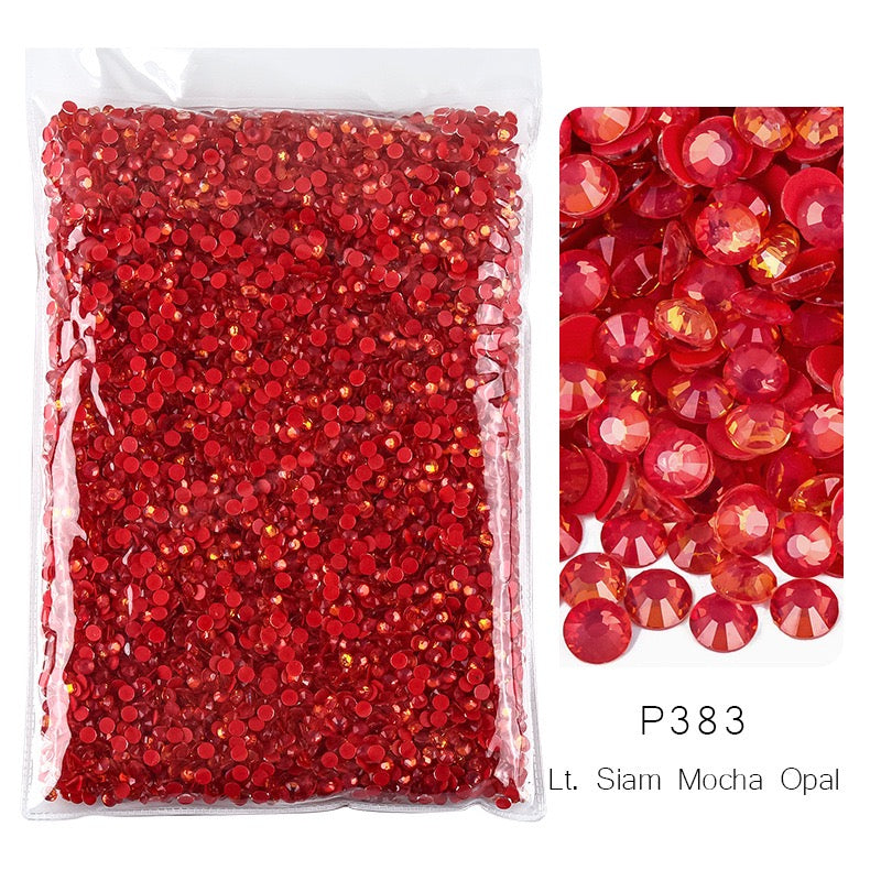 ( P360 - P394 ) Bulk Bag 14400pcs - Glass Rhinestones