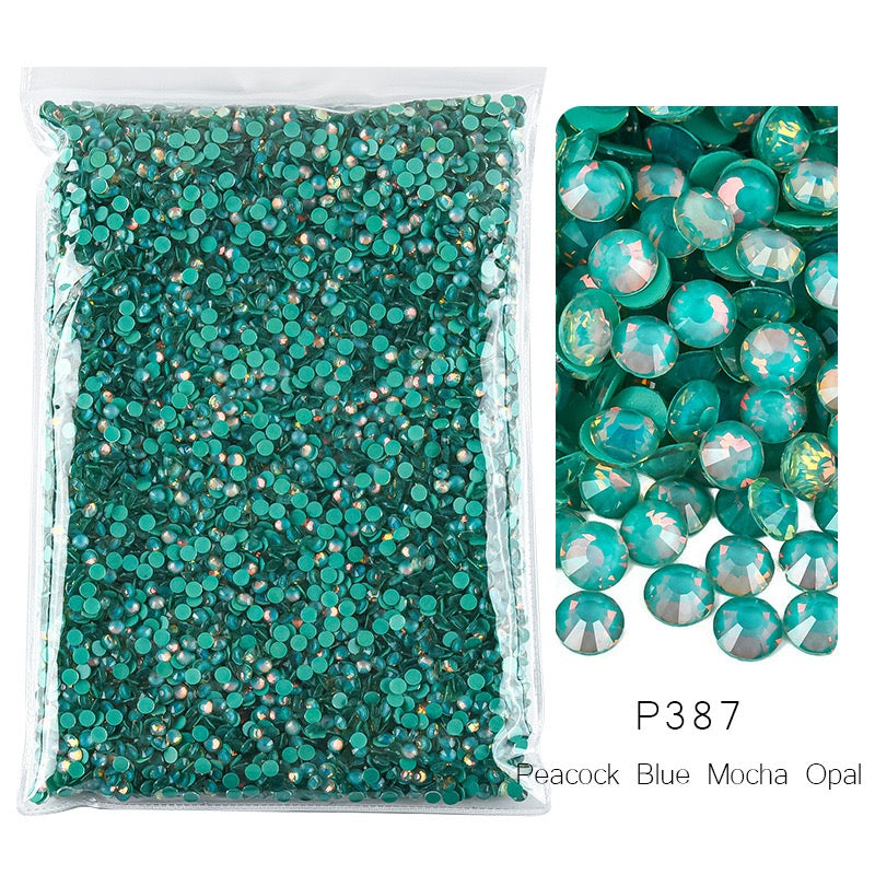 ( P360 - P394 ) Bulk Bag 14400pcs - Glass Rhinestones