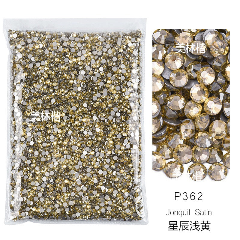 ( P360 - P394 ) Bulk Bag 14400pcs - Glass Rhinestones