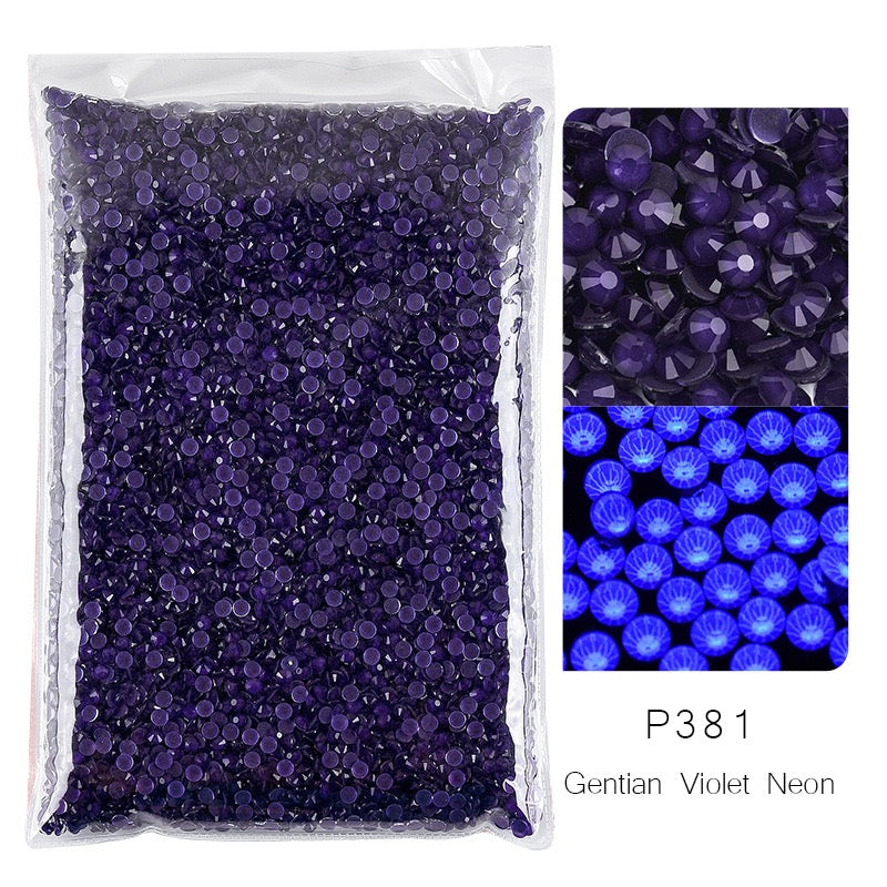 ( P360 - P394 ) Bulk Bag 14400pcs - Glass Rhinestones