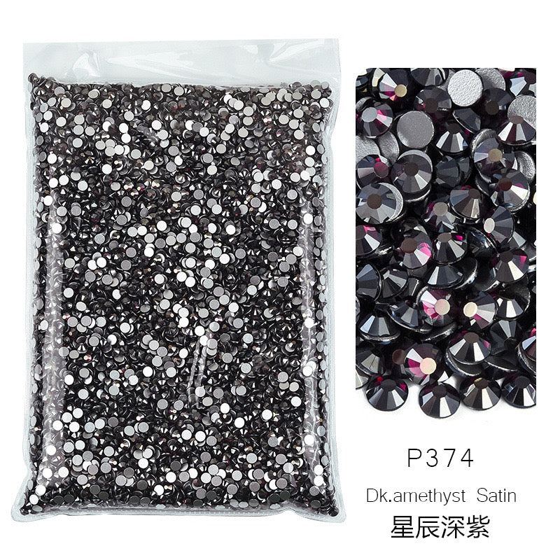 ( P360 - P394 ) Bulk Bag 14400pcs - Glass Rhinestones