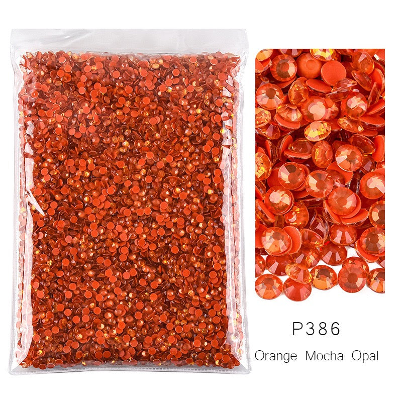( P360 - P394 ) Bulk Bag 14400pcs - Glass Rhinestones
