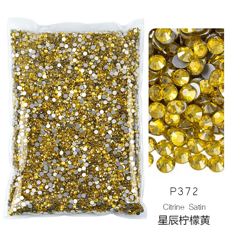 ( P360 - P394 ) Bulk Bag 14400pcs - Glass Rhinestones