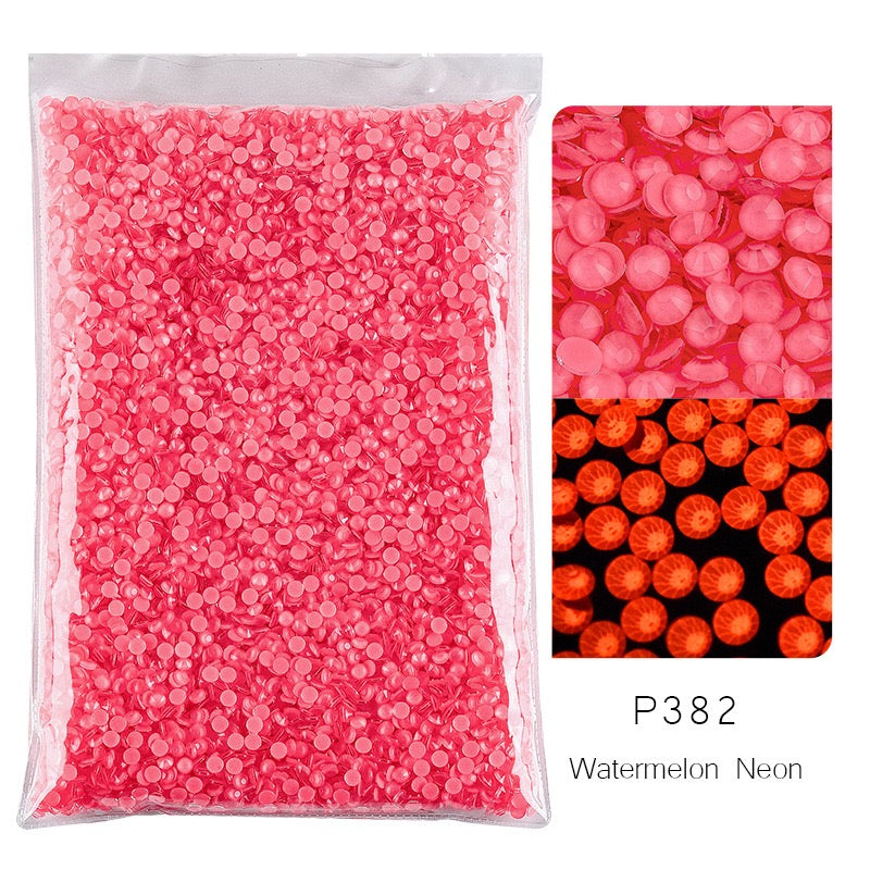 ( P360 - P394 ) Bulk Bag 14400pcs - Glass Rhinestones