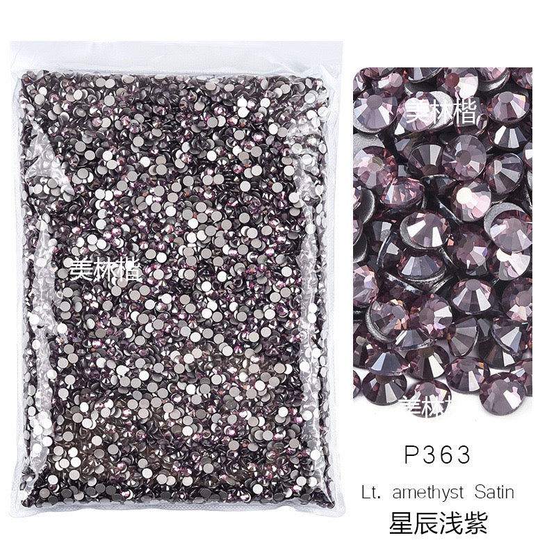 ( P360 - P394 ) Bulk Bag 14400pcs - Glass Rhinestones