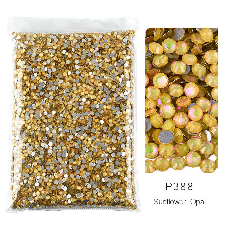 ( P360 - P394 ) Bulk Bag 14400pcs - Glass Rhinestones
