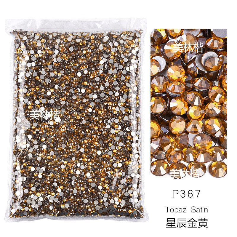 ( P360 - P394 ) Bulk Bag 14400pcs - Glass Rhinestones
