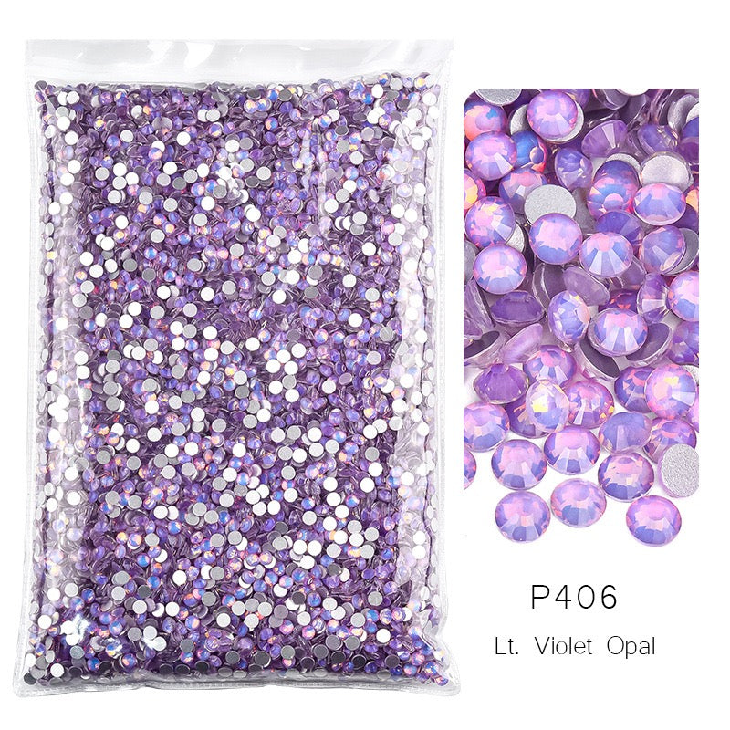 ( P395 - P434 ) Bulk Bag 14400pcs - Glass Rhinestones