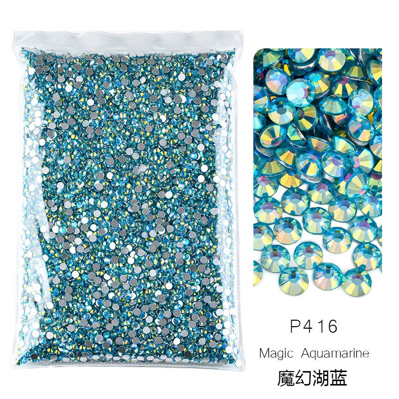 ( P395 - P434 ) Bulk Bag 14400pcs - Glass Rhinestones