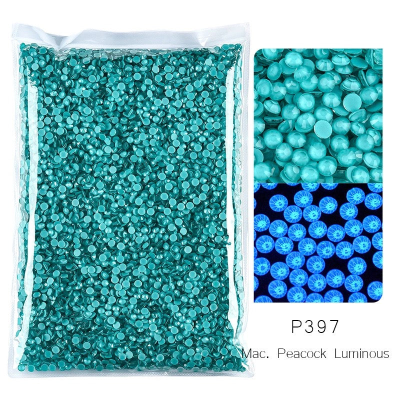( P395 - P434 ) Bulk Bag 14400pcs - Glass Rhinestones