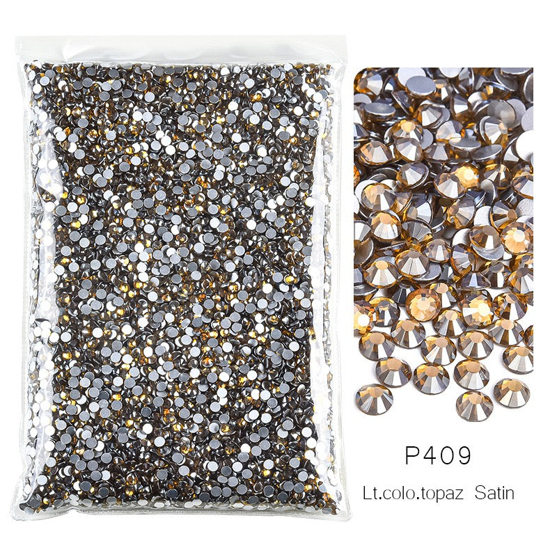 ( P395 - P434 ) Bulk Bag 14400pcs - Glass Rhinestones