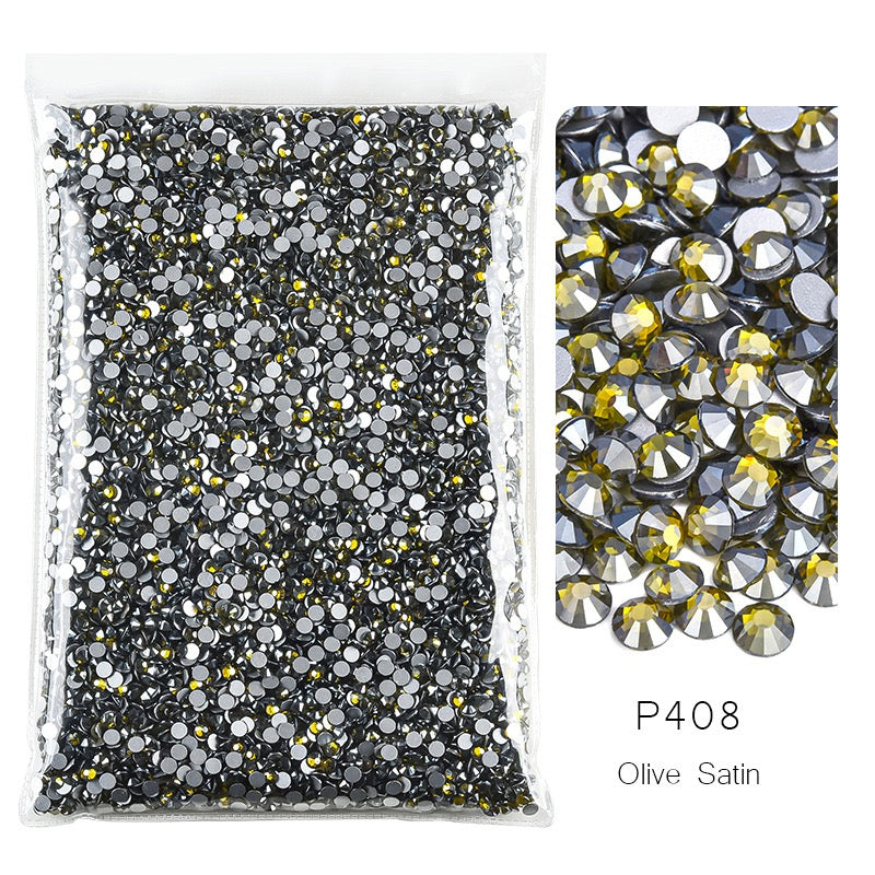 ( P395 - P434 ) Bulk Bag 14400pcs - Glass Rhinestones