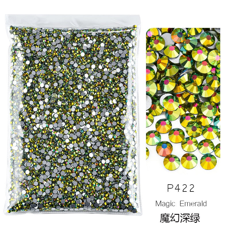 ( P395 - P434 ) Bulk Bag 14400pcs - Glass Rhinestones