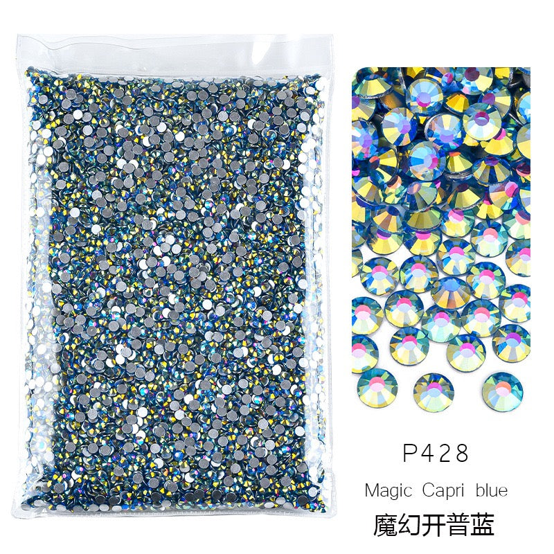 ( P395 - P434 ) Bulk Bag 14400pcs - Glass Rhinestones
