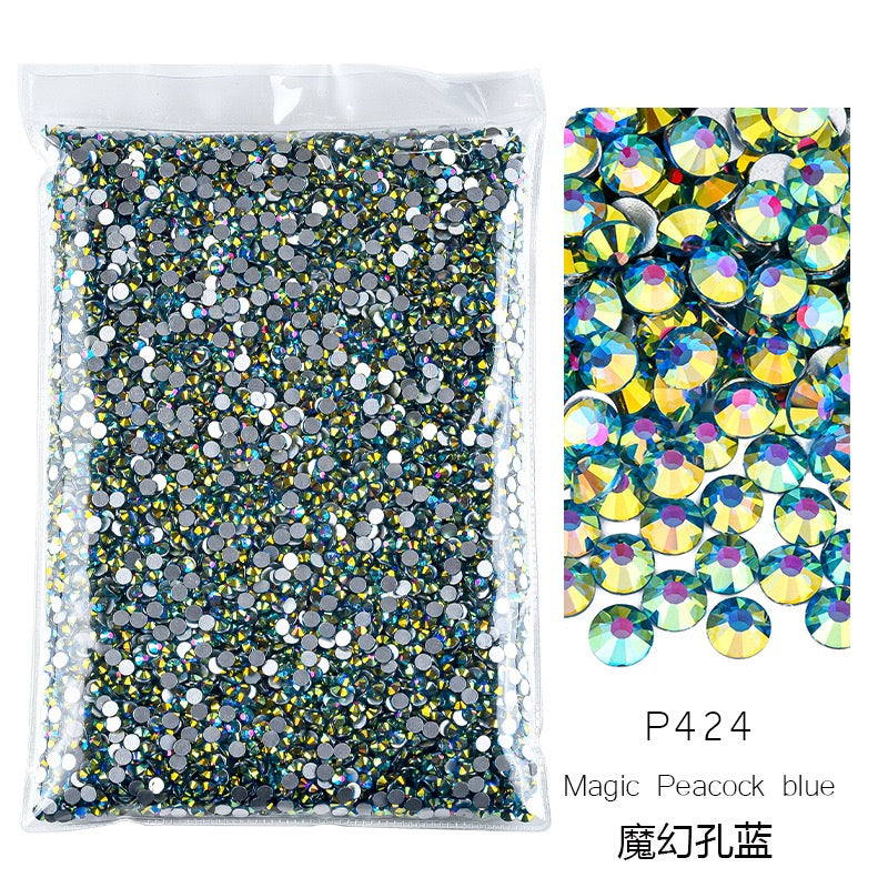 ( P395 - P434 ) Bulk Bag 14400pcs - Glass Rhinestones