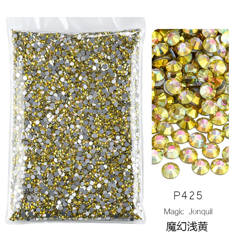 ( P395 - P434 ) Bulk Bag 14400pcs - Glass Rhinestones