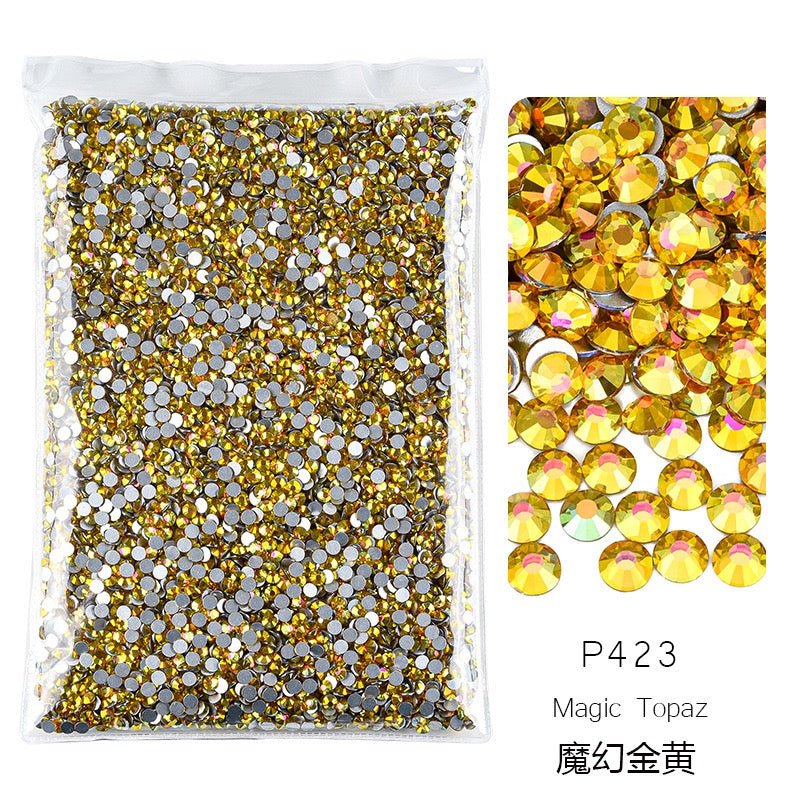 ( P395 - P434 ) Bulk Bag 14400pcs - Glass Rhinestones