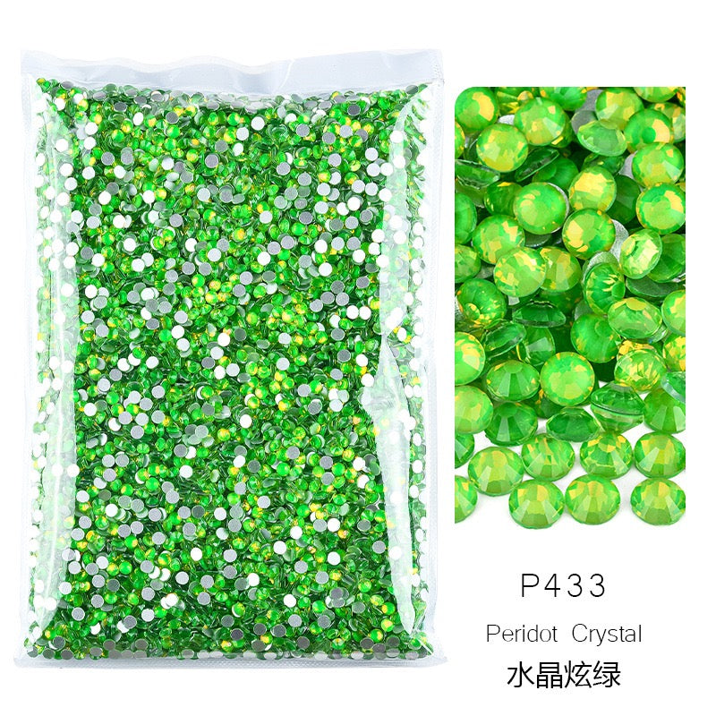( P395 - P434 ) Bulk Bag 14400pcs - Glass Rhinestones