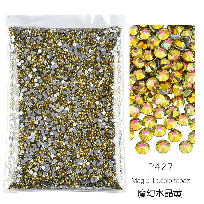 ( P395 - P434 ) Bulk Bag 14400pcs - Glass Rhinestones