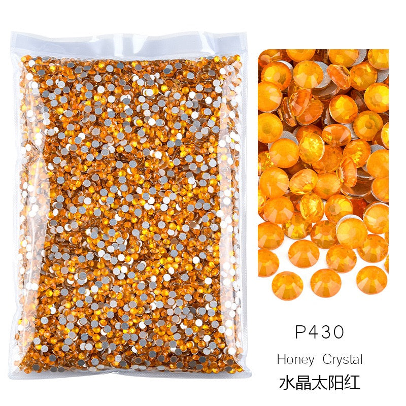 ( P395 - P434 ) Bulk Bag 14400pcs - Glass Rhinestones