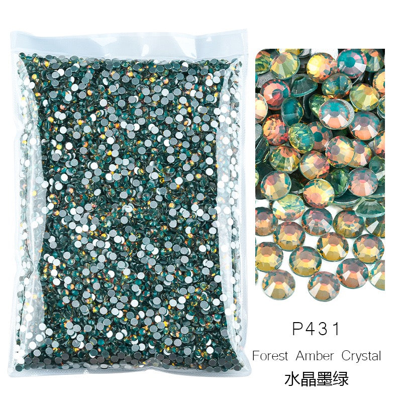 ( P395 - P434 ) Bulk Bag 14400pcs - Glass Rhinestones
