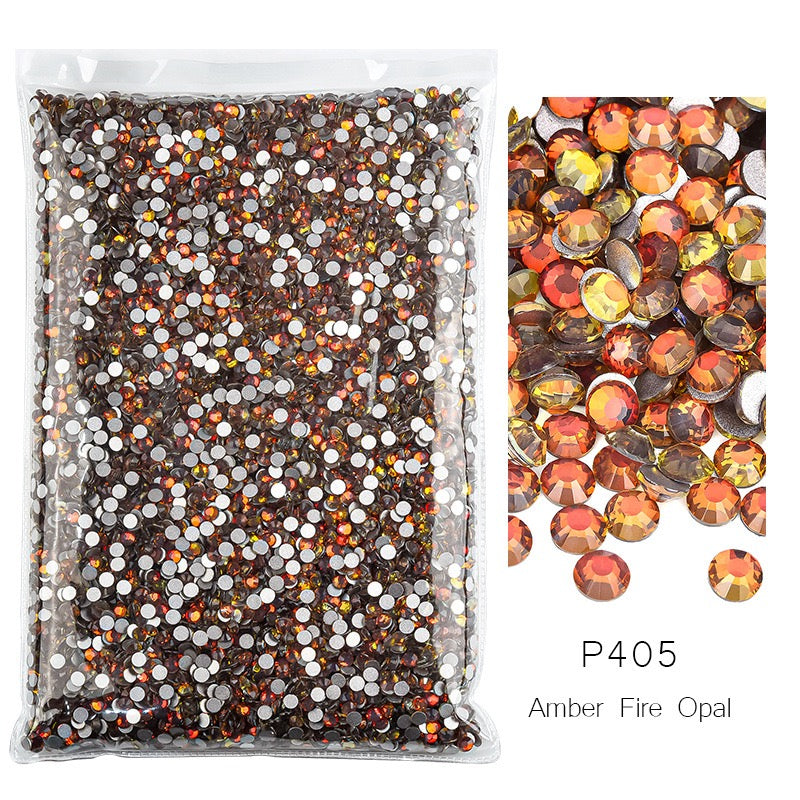 ( P395 - P434 ) Bulk Bag 14400pcs - Glass Rhinestones