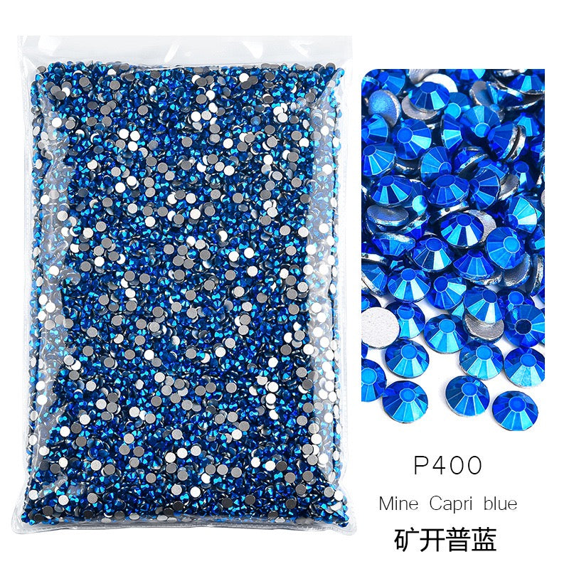 ( P395 - P434 ) Bulk Bag 14400pcs - Glass Rhinestones