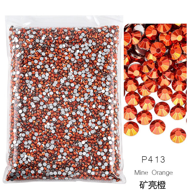 ( P395 - P434 ) Bulk Bag 14400pcs - Glass Rhinestones
