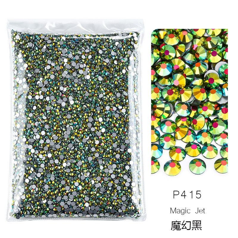 ( P395 - P434 ) Bulk Bag 14400pcs - Glass Rhinestones