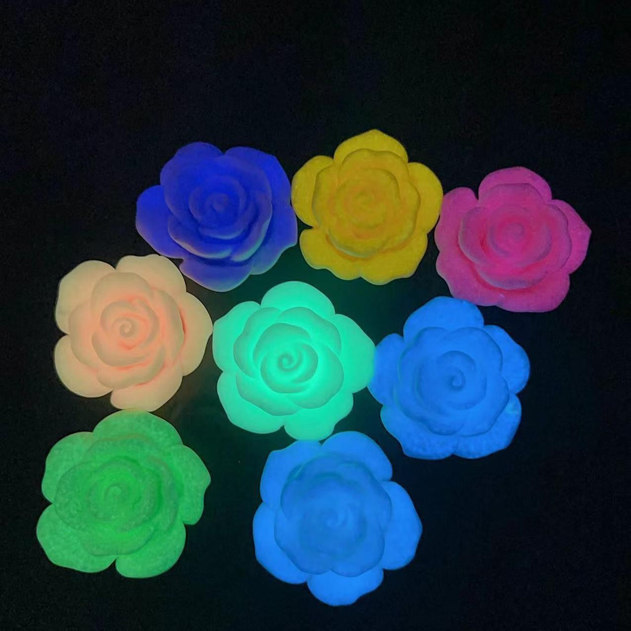 Matte Solid Color Camellia Flowe( 35mm )