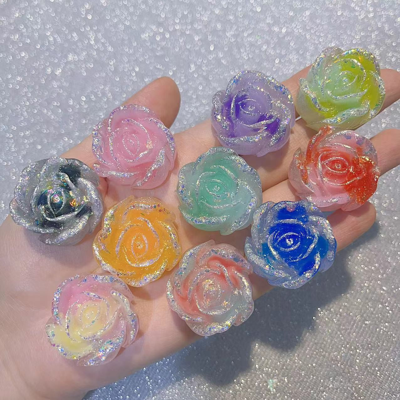 blink Luminous Rose Flower  ( 35mm )