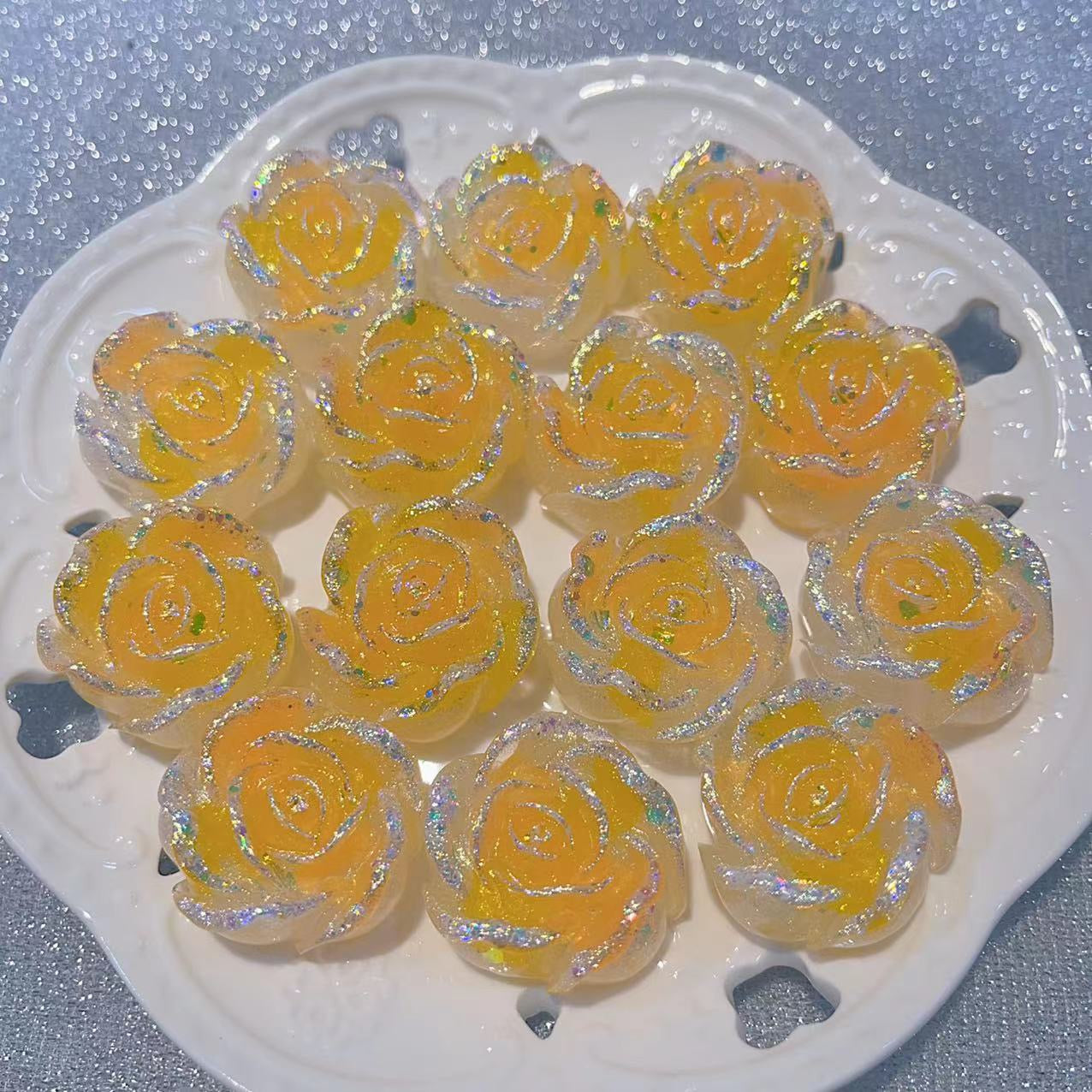 blink Luminous Rose Flower  ( 35mm )