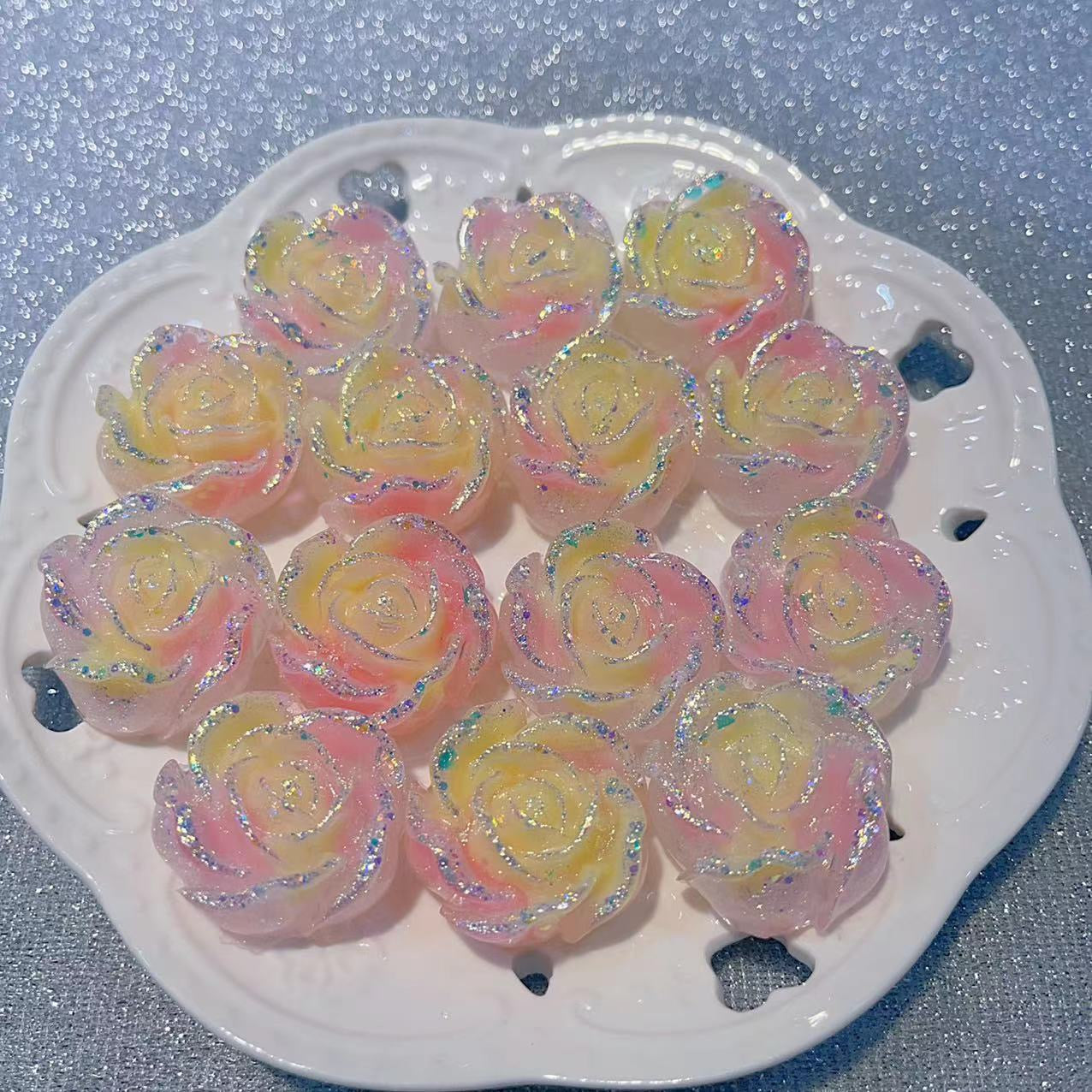 blink Luminous Rose Flower  ( 35mm )