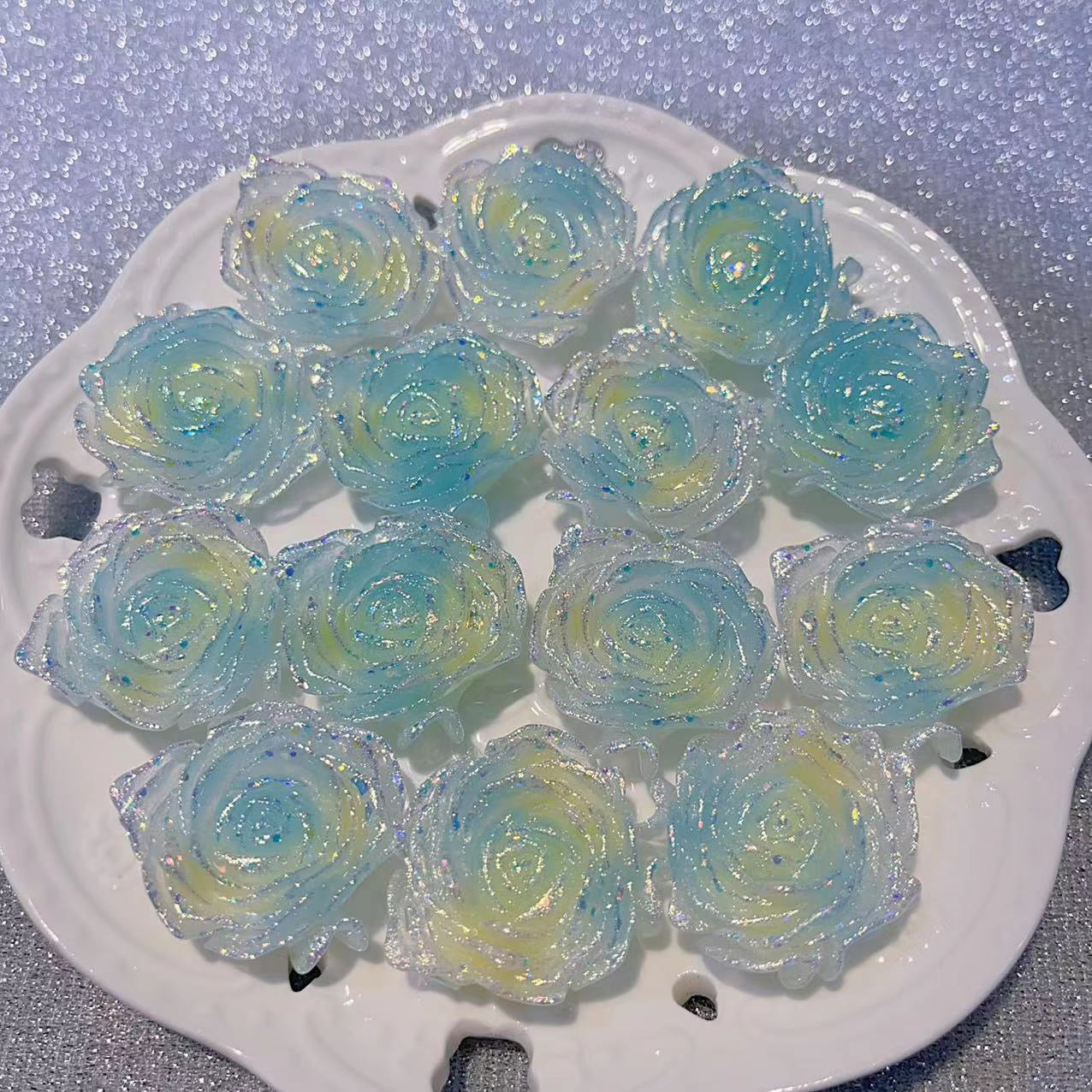 blink Luminous Rose Flower  ( 36mm )