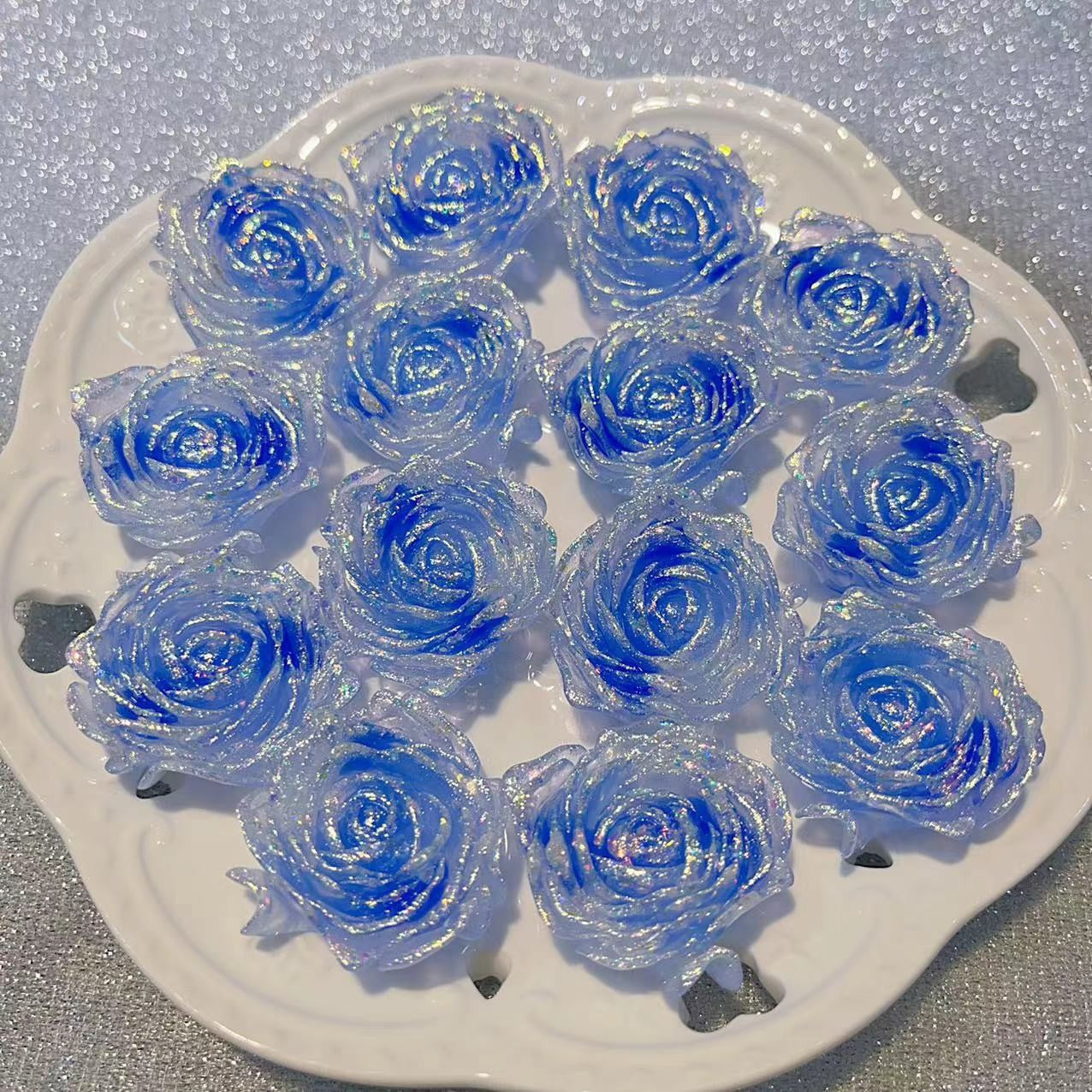 blink Luminous Rose Flower  ( 36mm )