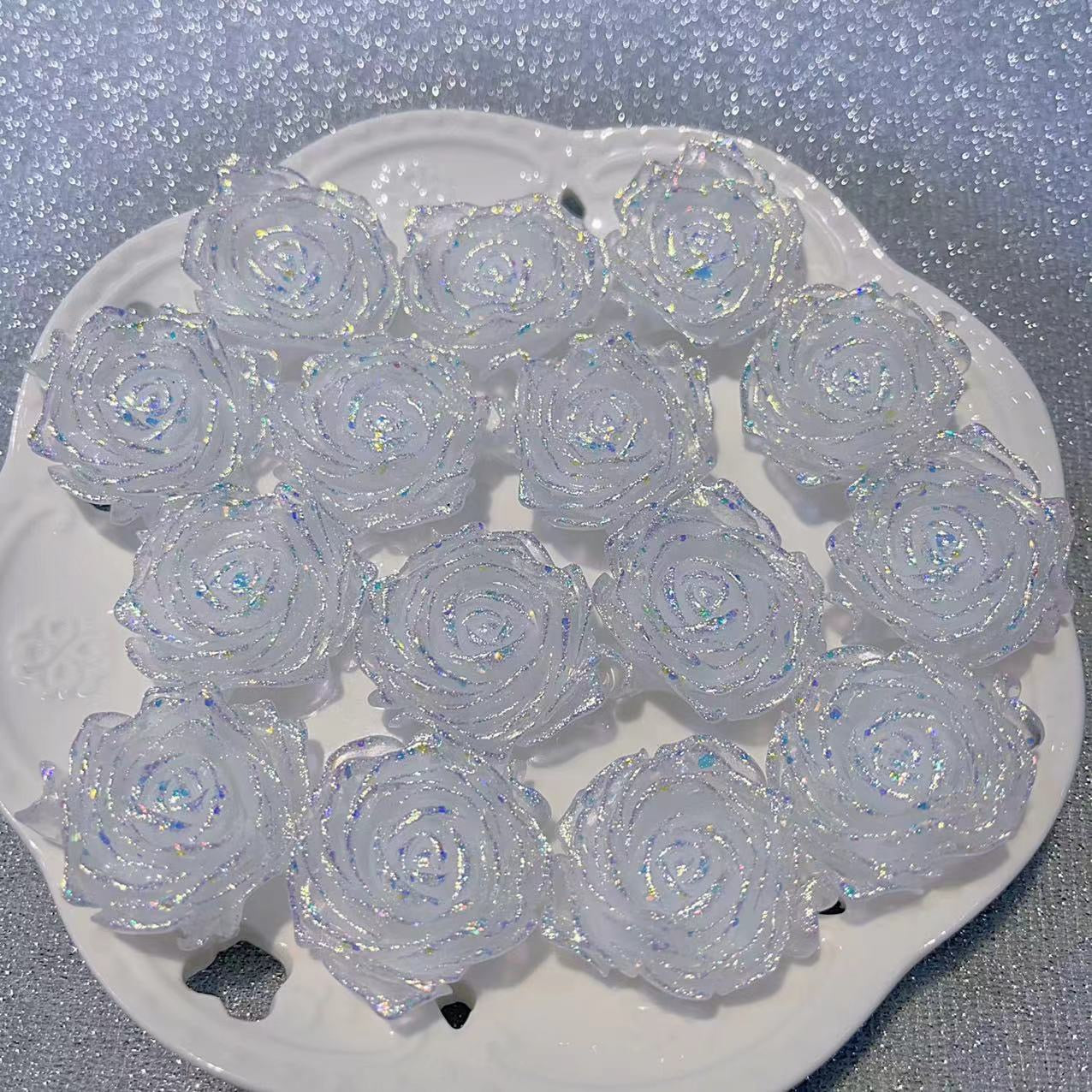 blink Luminous Rose Flower  ( 36mm )