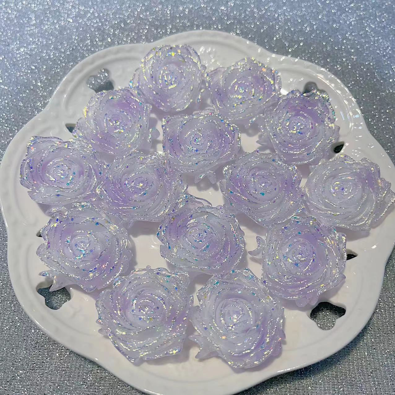 blink Luminous Rose Flower  ( 36mm )