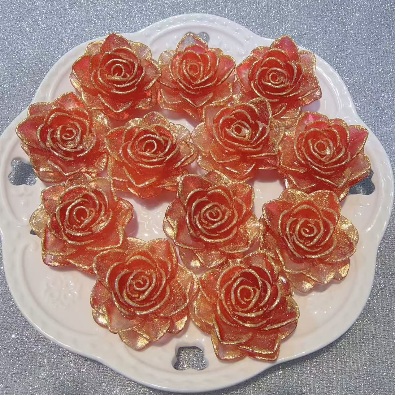 blink Luminous Rose Flower (40mm )