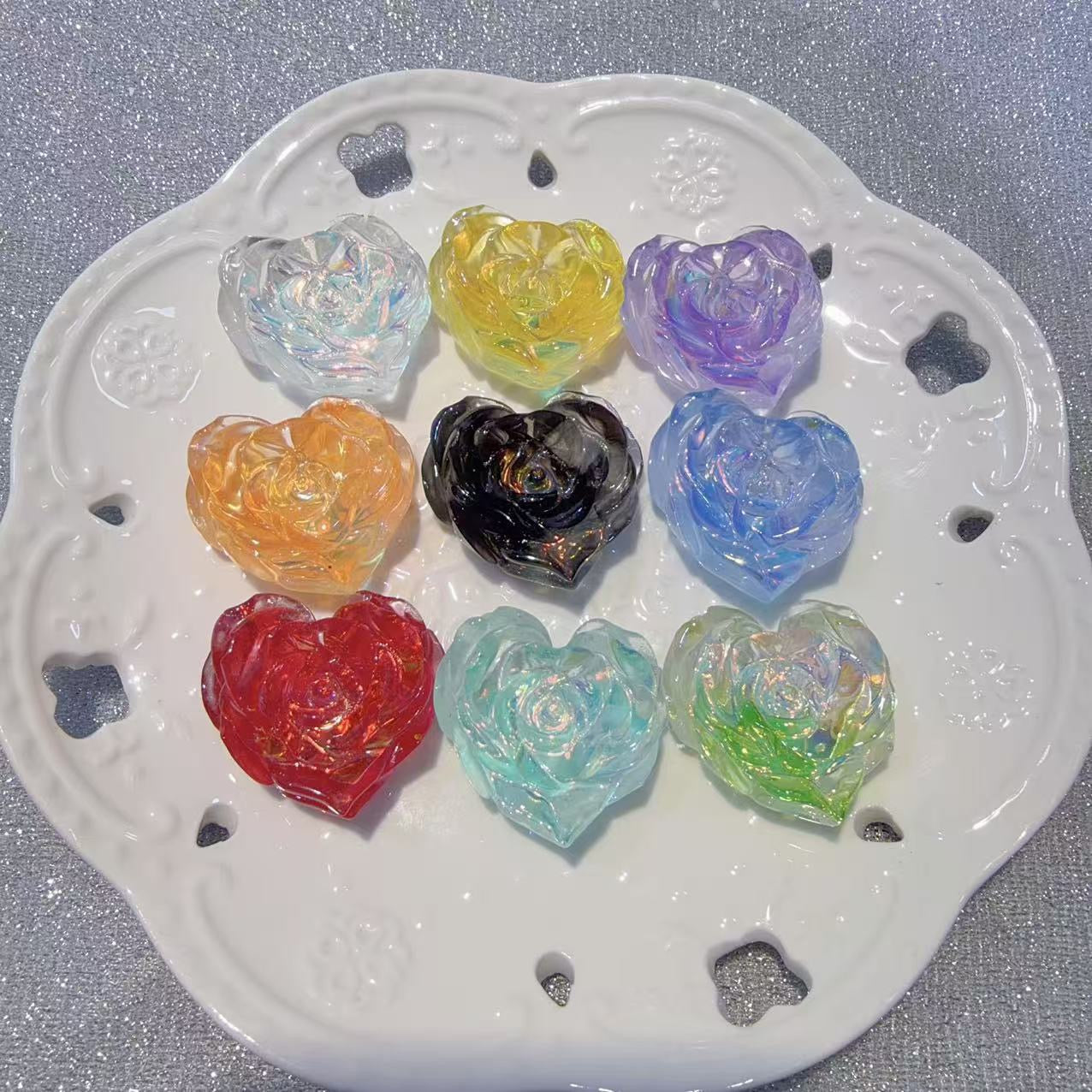 blink Luminous Heart Flower ( 34mm*32mm )